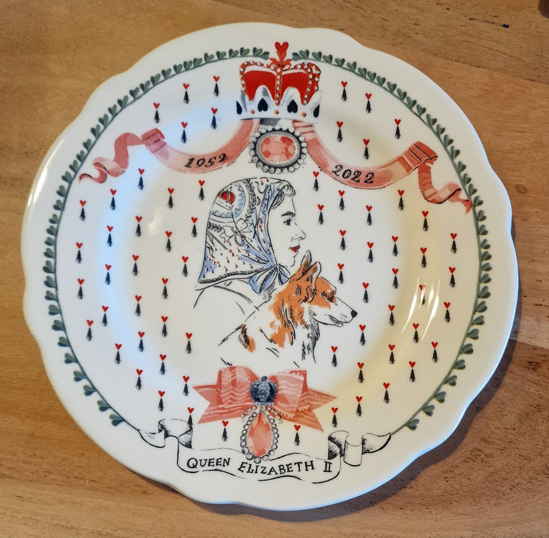 Cath Kidston Queen  Elisabeth II. Teller