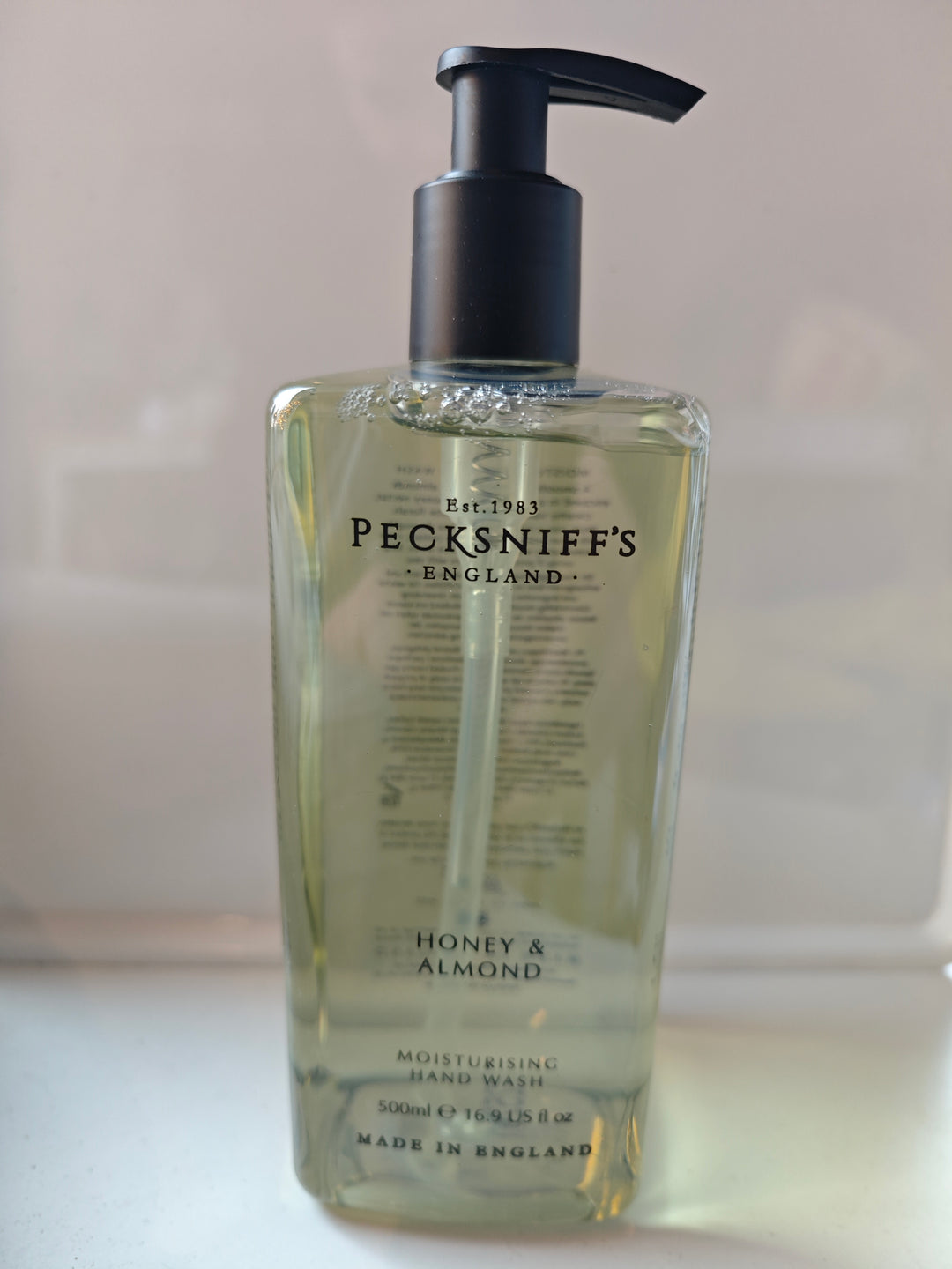 Pecksniff's "Honey & Almond" Luxury Handwash, Flüssigseife 300 ml