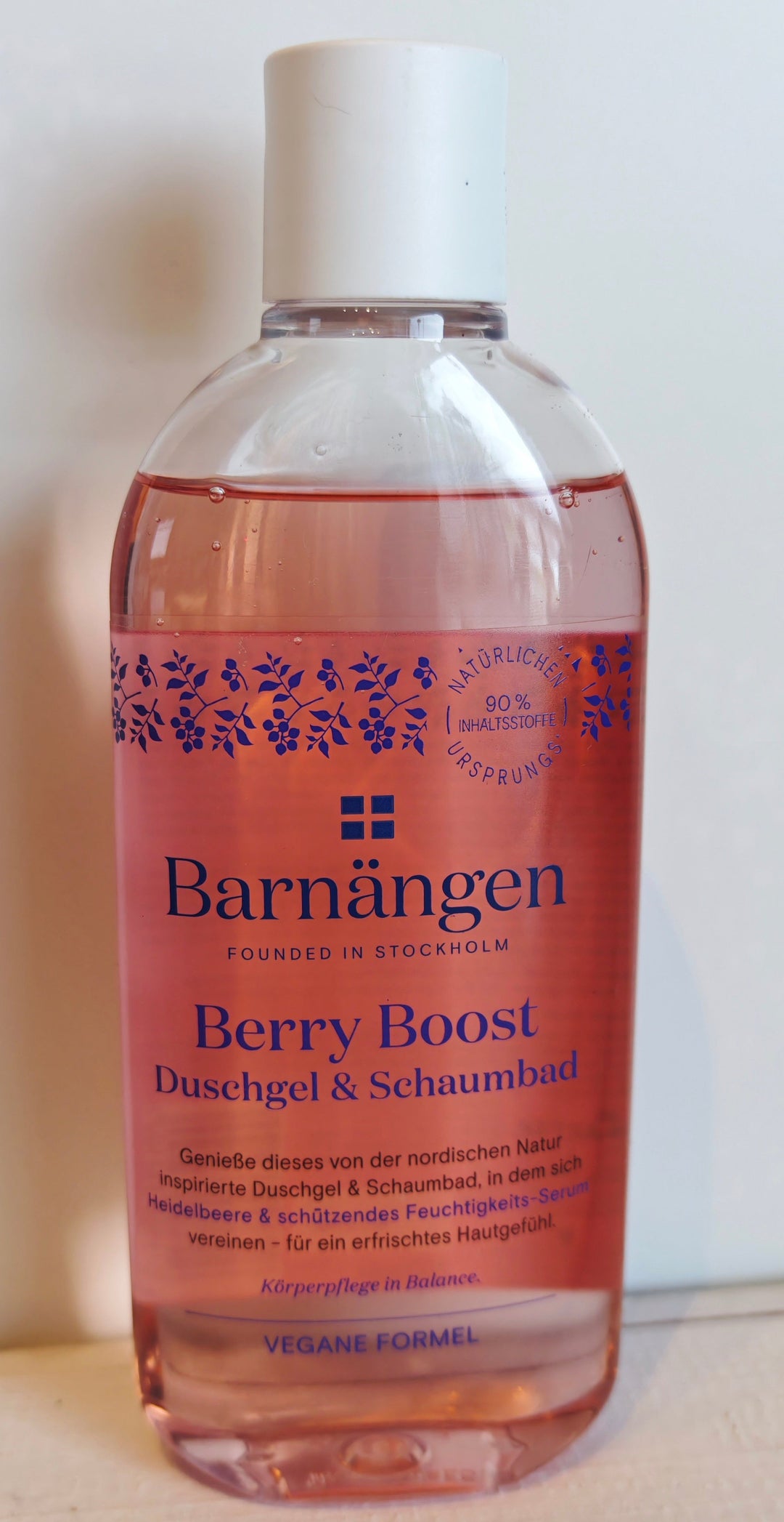 Barnängen Berry Boost 2-in-1 Duschgel & Schaumbad, 250 ml