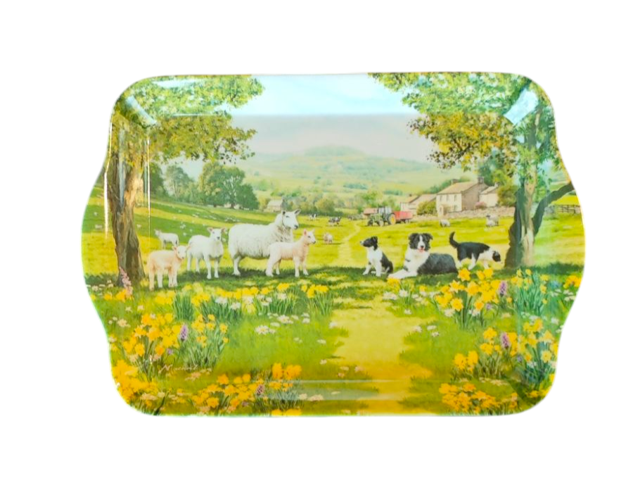 Mini Tablett aus der "McNeil Collie & Sheep""-Serie von Leonardo