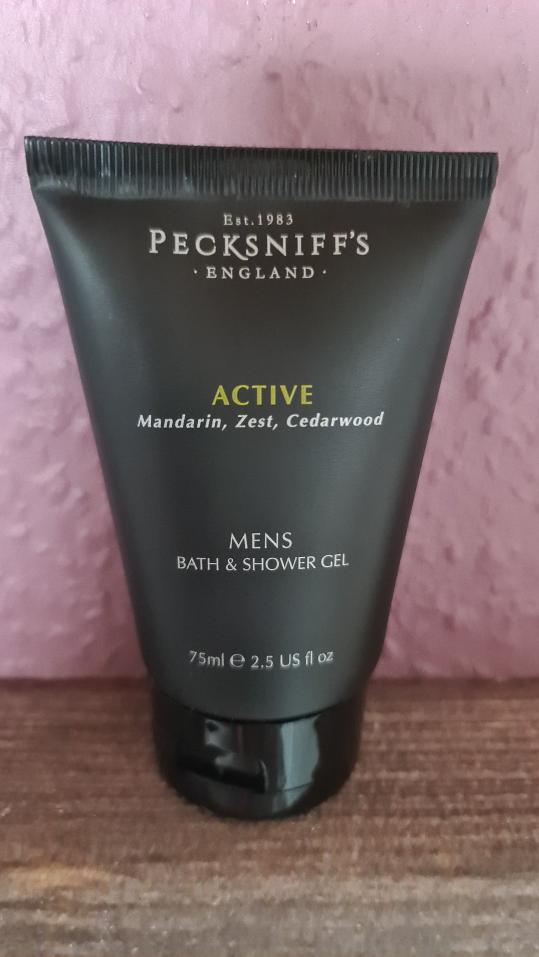 Pecksniff's Men Bath & Shower Gel "Active", Reisegröße 75 ml - British Moments