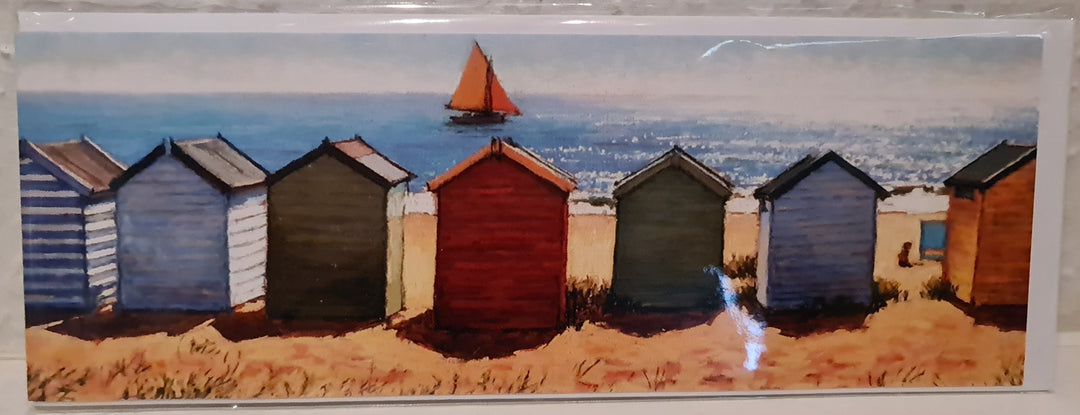 Matthew Garrard Künstlerkarte " Summer Morning on the beach" mit Umschlag - British Moments / Fernweh-Kaufhaus