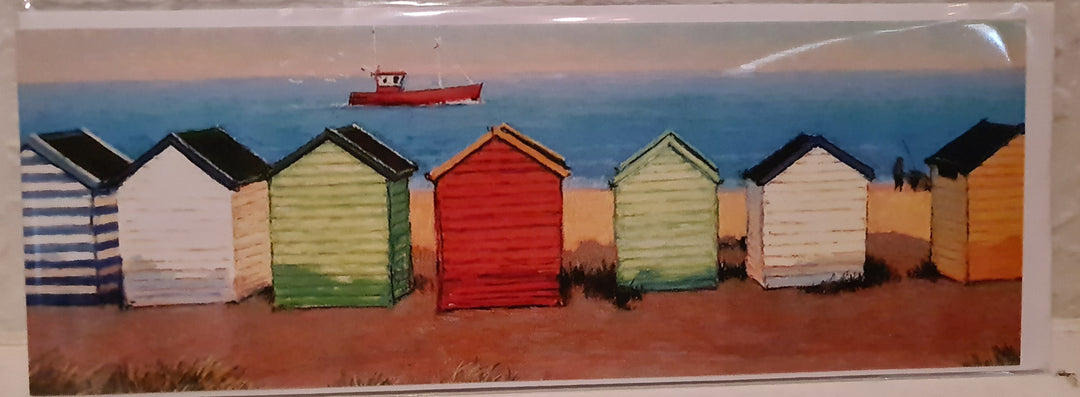 Matthew Garrard Künstlerkarte " Summer Evening on the Beach" mit Umschlag - British Moments / Fernweh-Kaufhaus