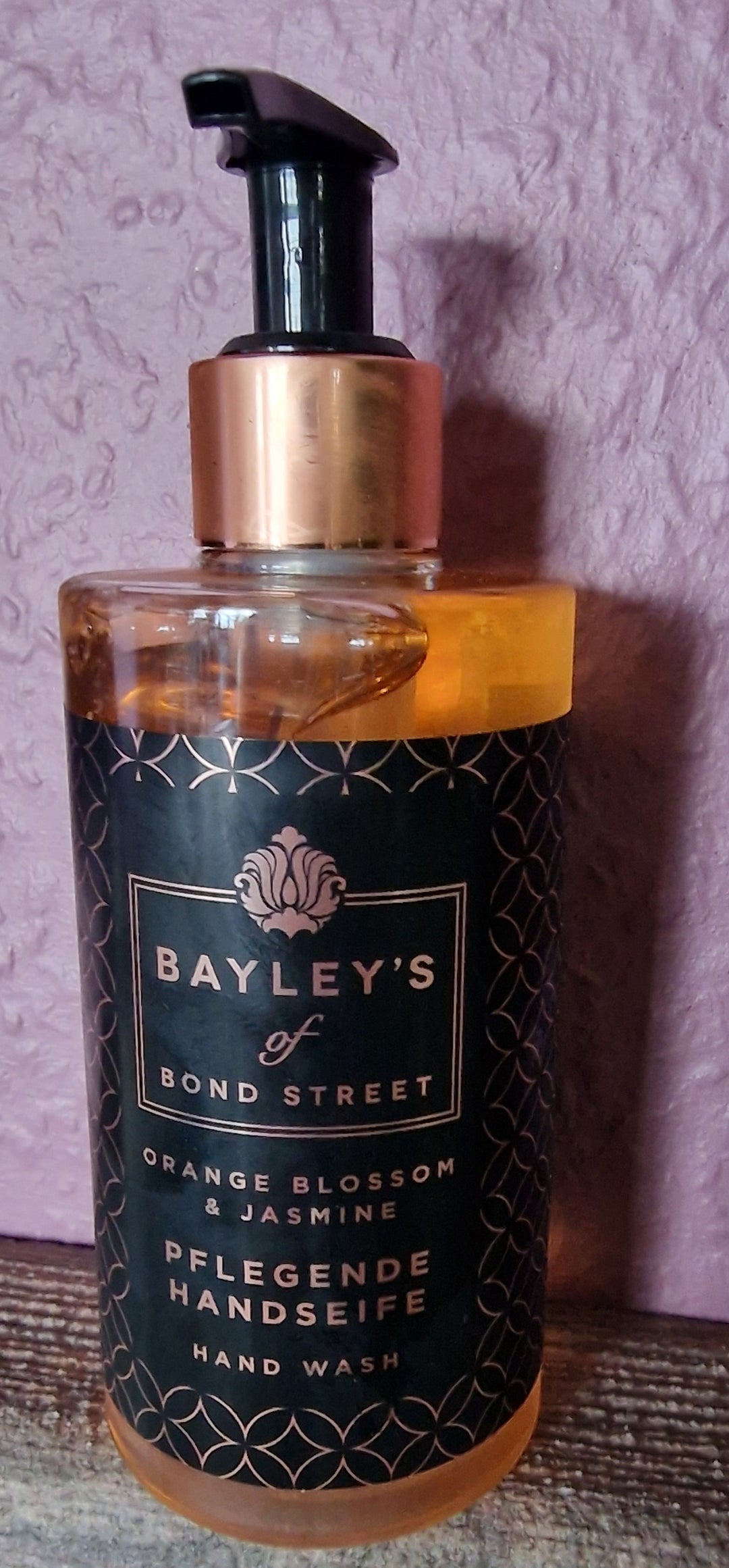 Bayley's of Bond Street Flüssigseife im Spender 300ml "Orange Blossom & Jasmine"