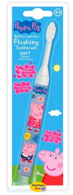Peppa Pig Flashing Timer Zahnbürste - British Moments