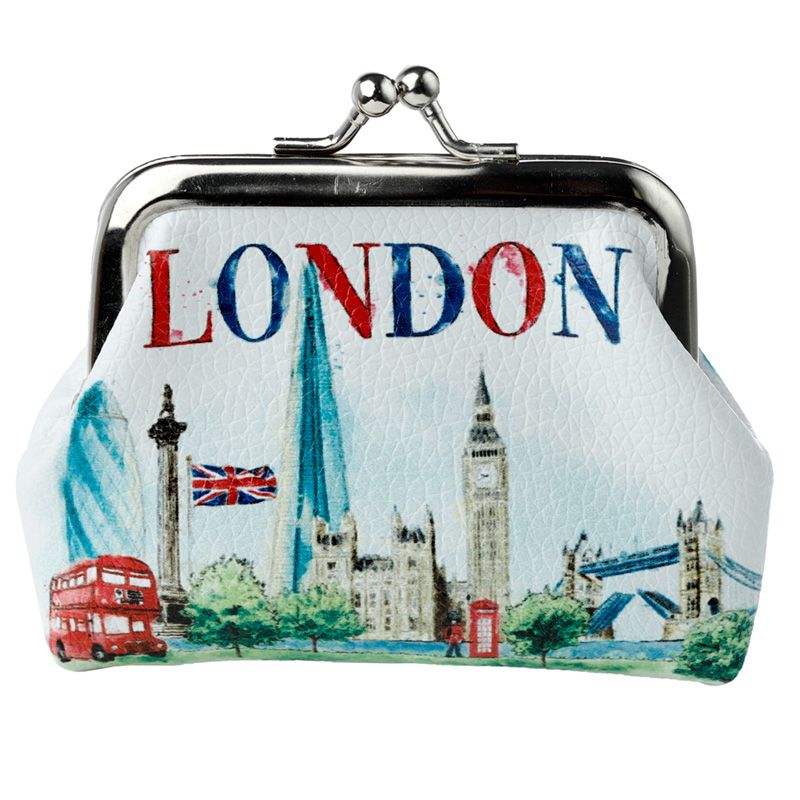 Portemonnaie, Geldbörse (Clipbörse) "London Sehenswürdigkeiten",