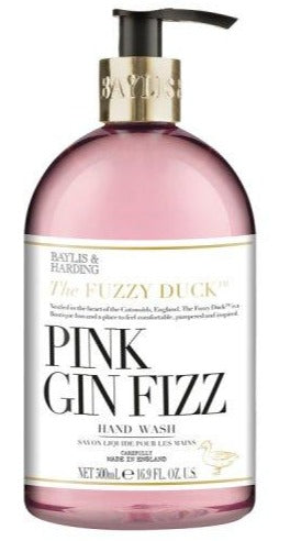 Baylis & Harding , "The Fuzzy Duck " Flüssigseife " Pink Gin Fizz" 500 ml - British Moments