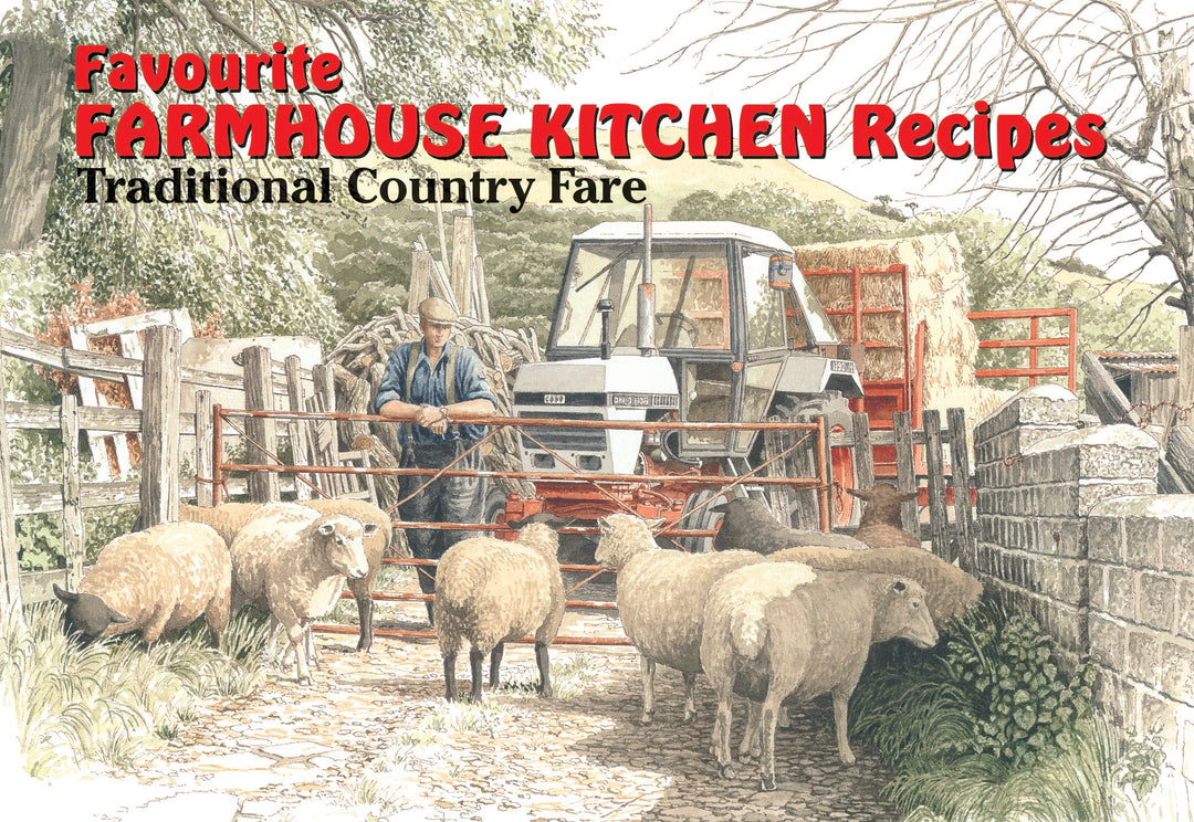 RECIPE BOOKS " Favourite Farmhouse Kitchen Recipes " (englischsprachig, neu) - British Moments