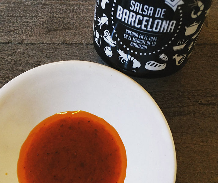 Salsa de Barcelona - Sauce 180ml Flasche - British Moments / Fernweh-Kaufhaus