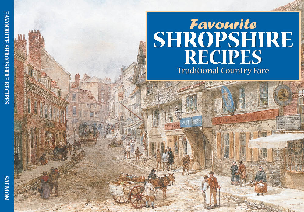 RECIPE BOOKS " Favourite Shropshire Recipes " (englischsprachig, neu) - British Moments