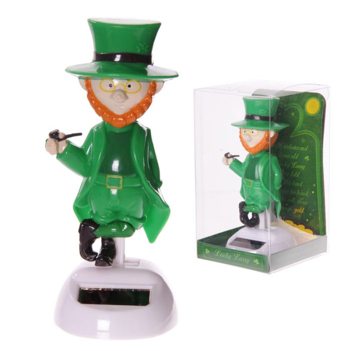 Irischer Kobold "Leprechaun" Solar Figur British Moments