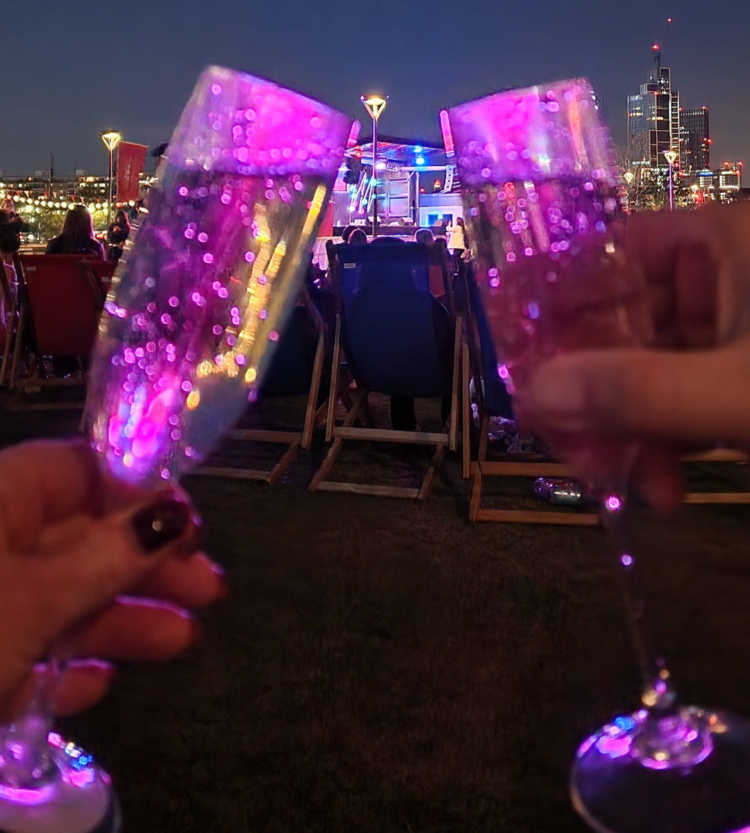 1 Glas Champagner zur  Tea Time Eutin - British Moments / Fernweh-Kaufhaus