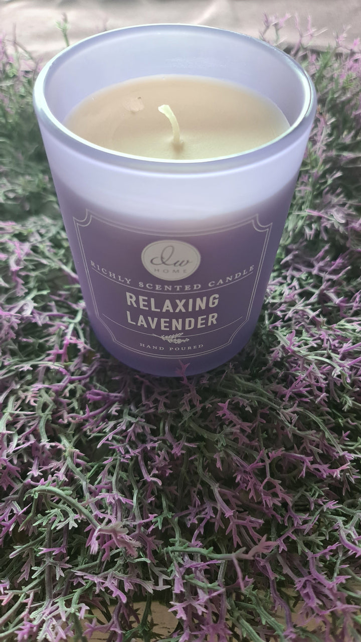 Handgegossene Duftkerze "Relaxing Lavender".  105 gr. - British Moments