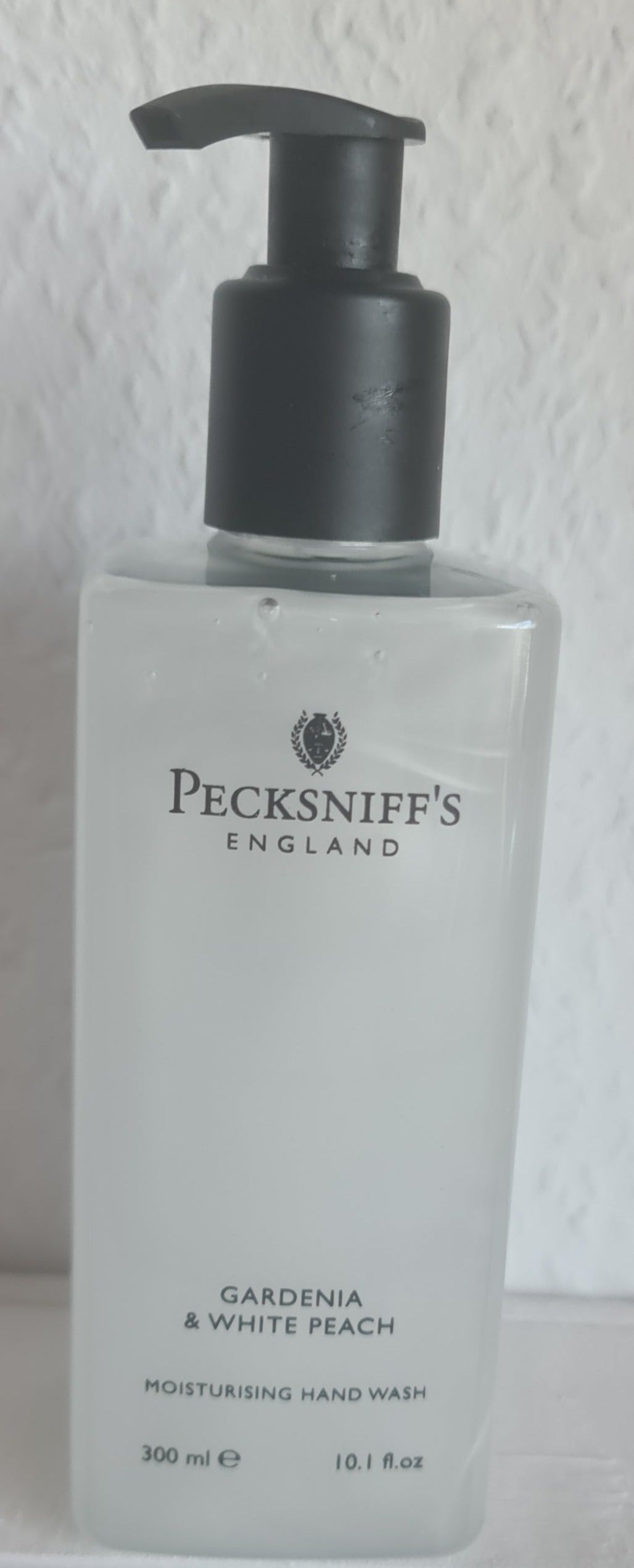 Pecksniff's Gardenia & White Peach Moisturizing Hand Wash 300 ml - British Moments / Fernweh-Kaufhaus