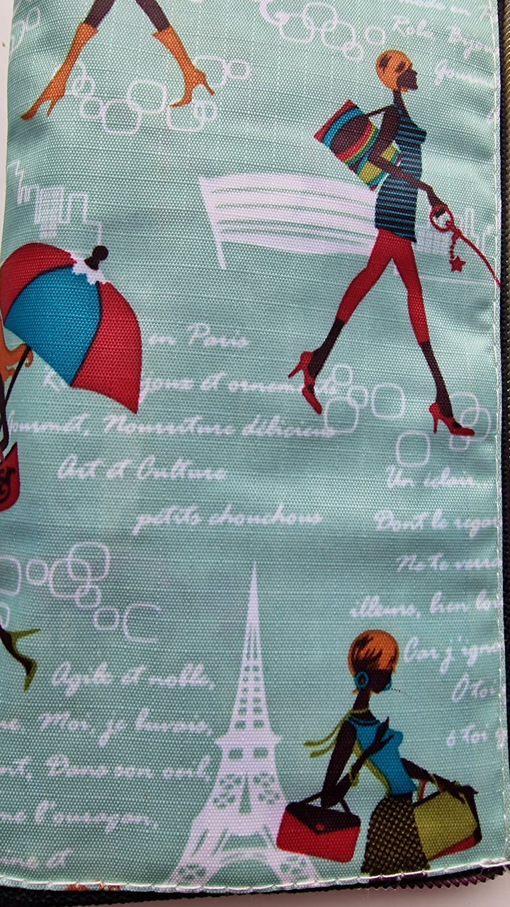 Faltbare Einkaufstasche , Motiv" Paris"