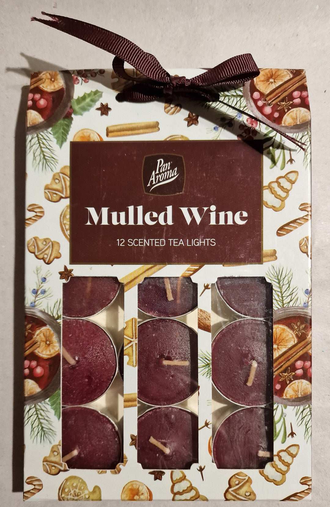 Teelichte "Mulled Wine"-Duft 12er Pack