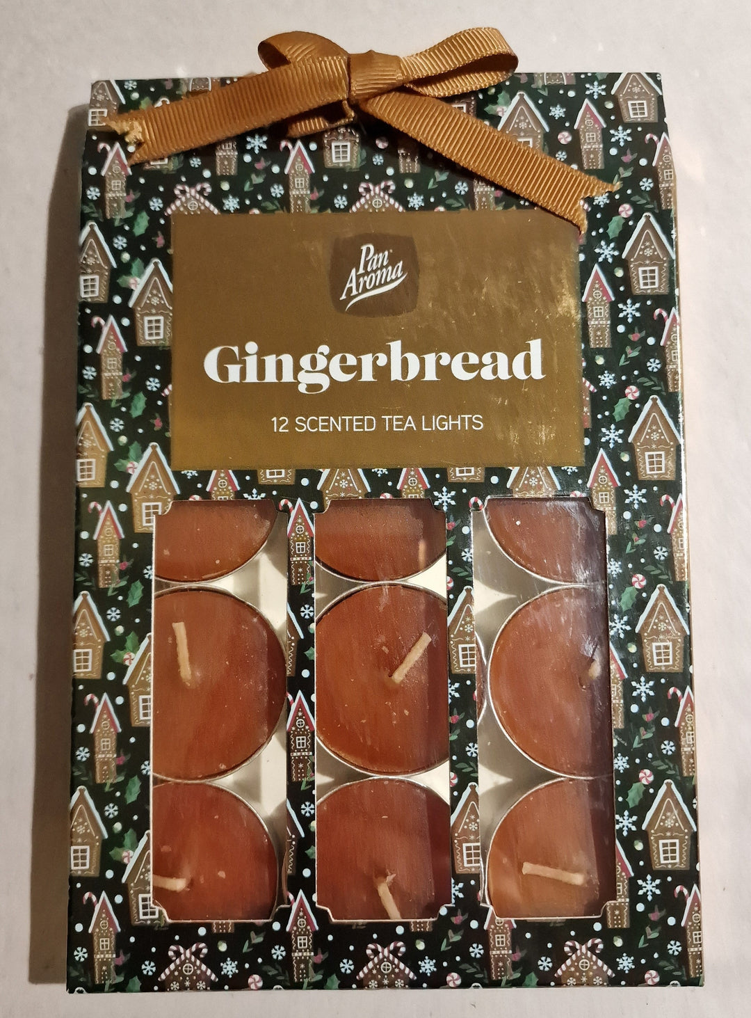 Teelichte "Ginger bread"-Duft 12er Pack