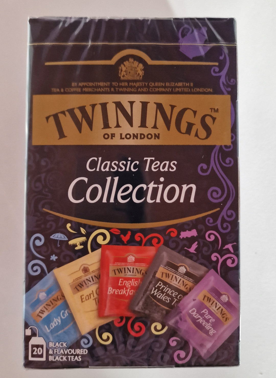 Twinings Classic Teas Collection, 5 Sorten, 20 Teebeutel   