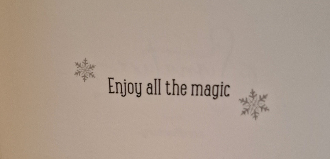Weihnachtskarte "It's the most wonderful...."