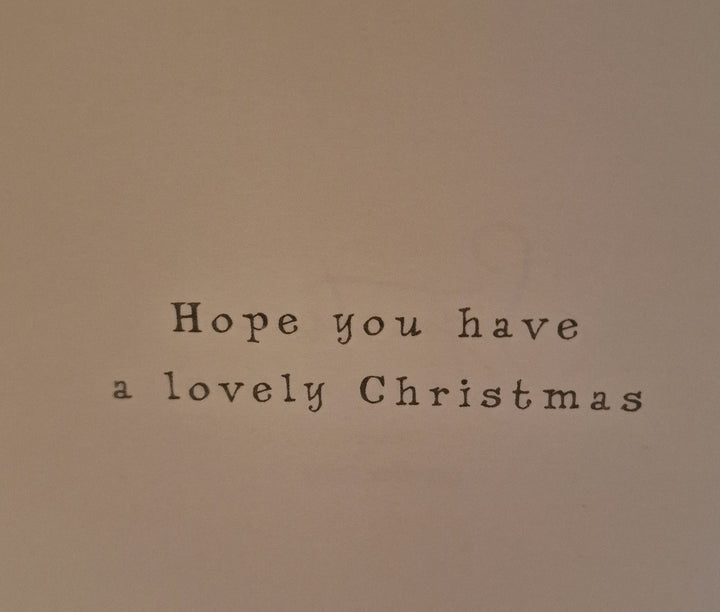 Weihnachtskarte "Snowy Wishes"