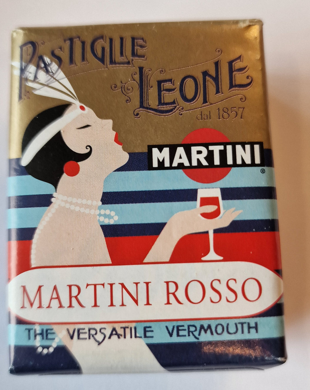 Leone  Martini Rosso Bonbons, 30 gr. Päckchen
