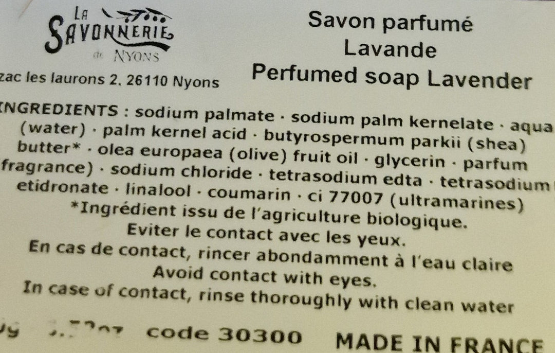 Herrlich duftende Lavendel-Seife in dekorativer Blechdose "Lavendel"  100 gr. Stück