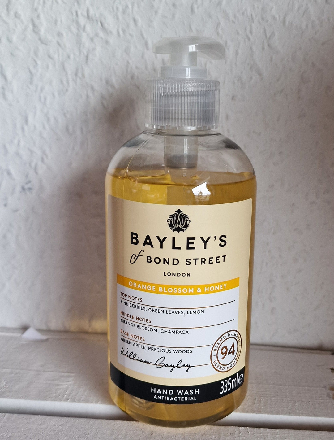 Bayley's of Bond Street Flüssigseife 335ml "Orange Blossom & Honey"