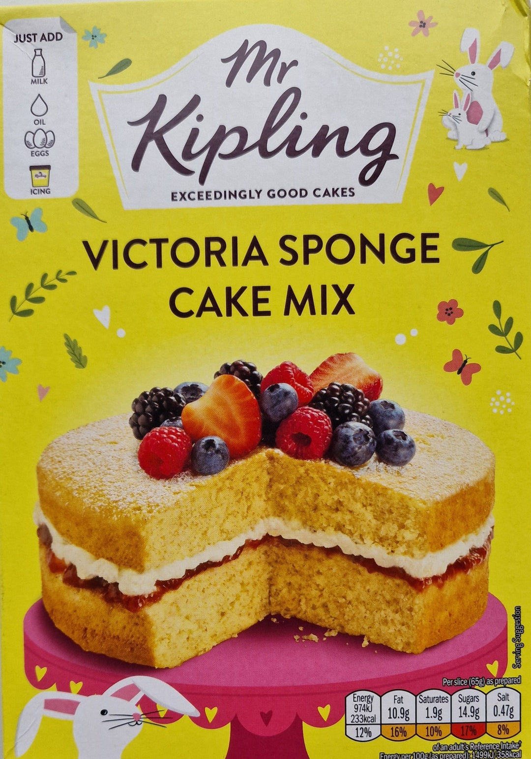 Mr. Kipling Victoria Sponge Cake Mix, 400gr.