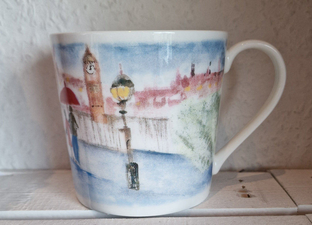 Tasse/Becher  "London im Regen"