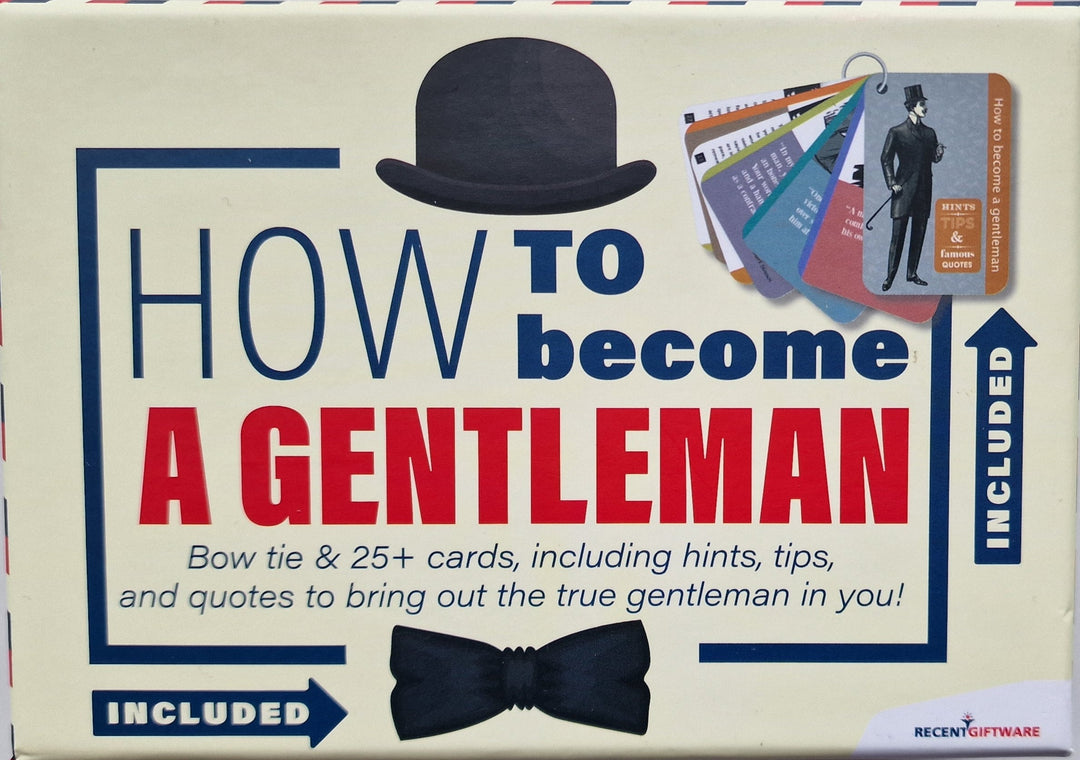 Geschenk-Set "How to become a gentleman"
