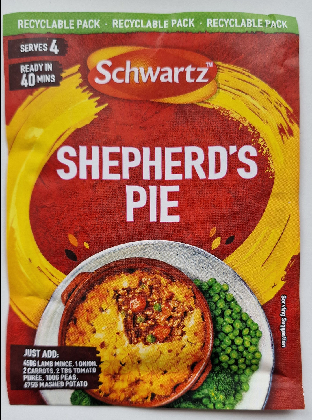 Schwartz Fix für Sheperd's Pie, Tüte 38 gr.