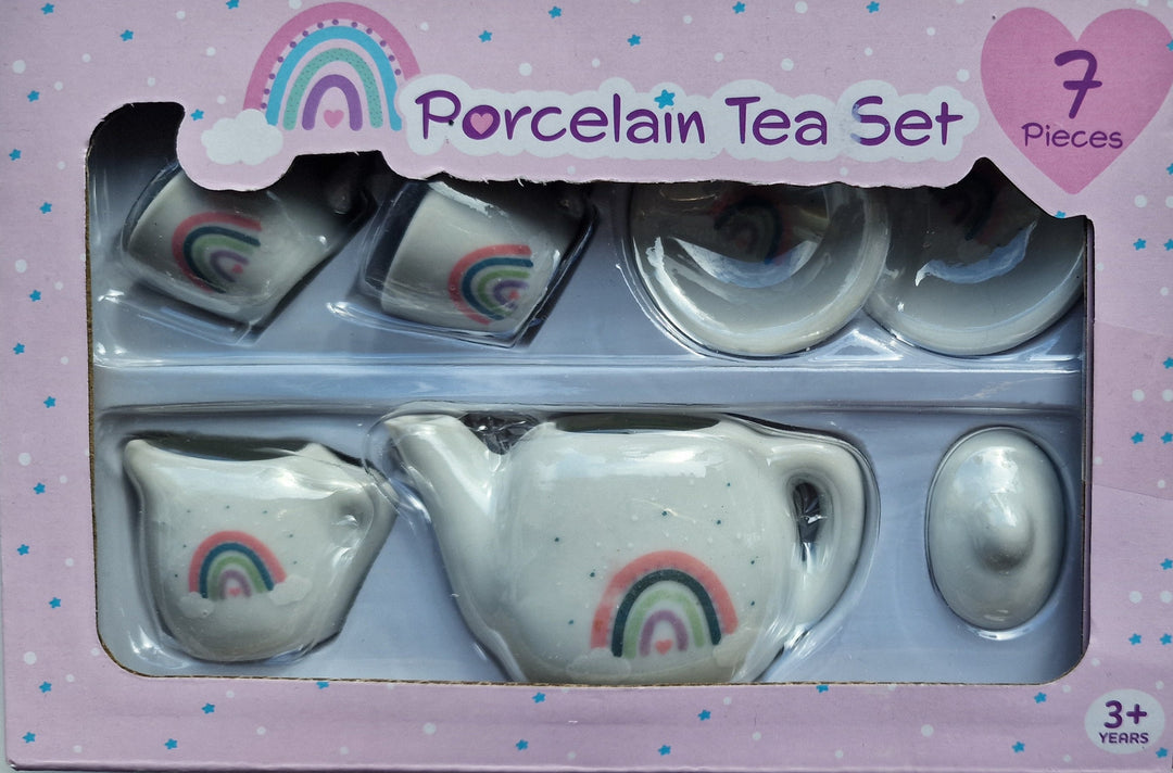 Mini Tea Time Set für Kinder, Porzellan