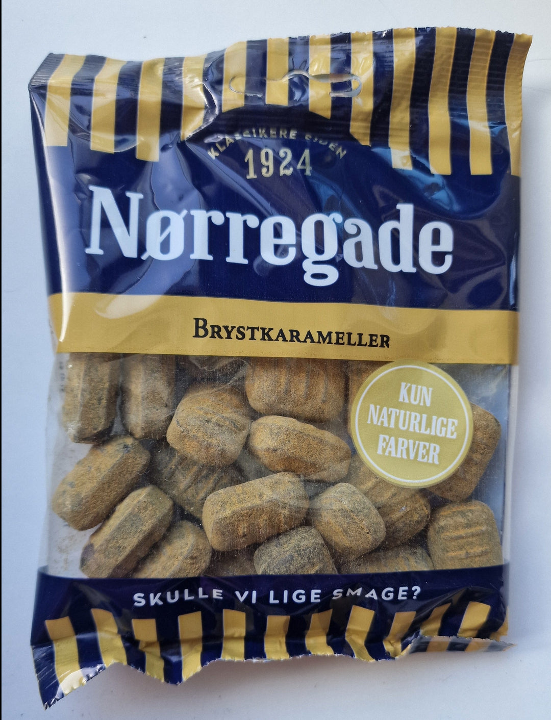 Norregade Brystkarameller , 100 gr. Beutel