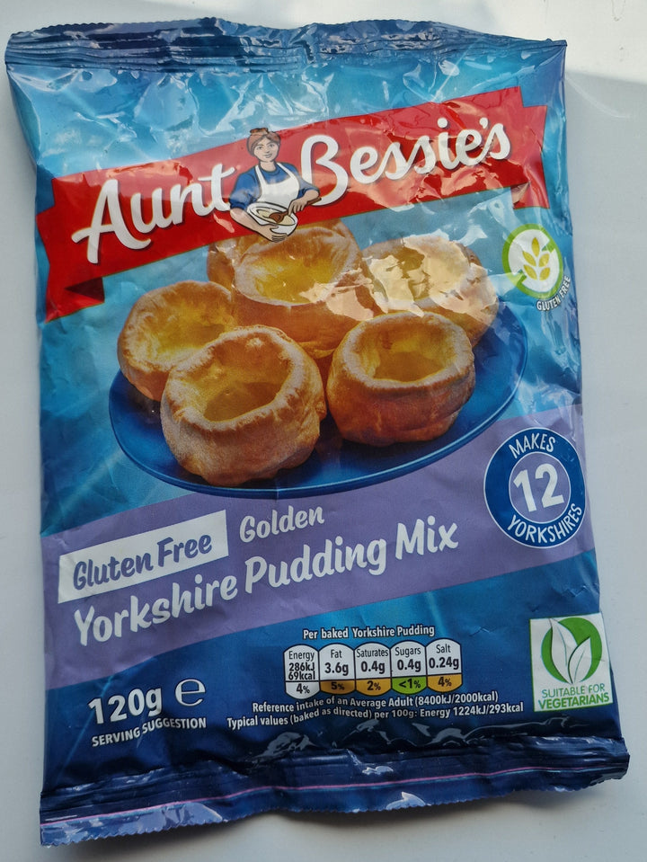 Aunt  Bessie's Yorkshire Pudding Mix - glutenfei -, 120 gr. Beutel