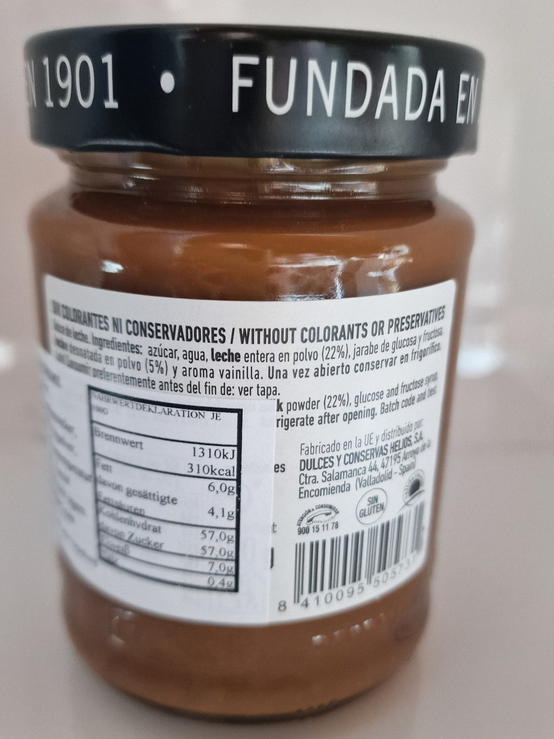 Dulce de Leche, süßer Brotaufstrich, 450 gr. Glas