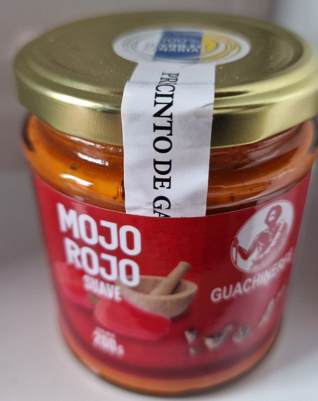 Mojo Rojo Suave . Kanarische Sauce , mild, rot  200g Glas