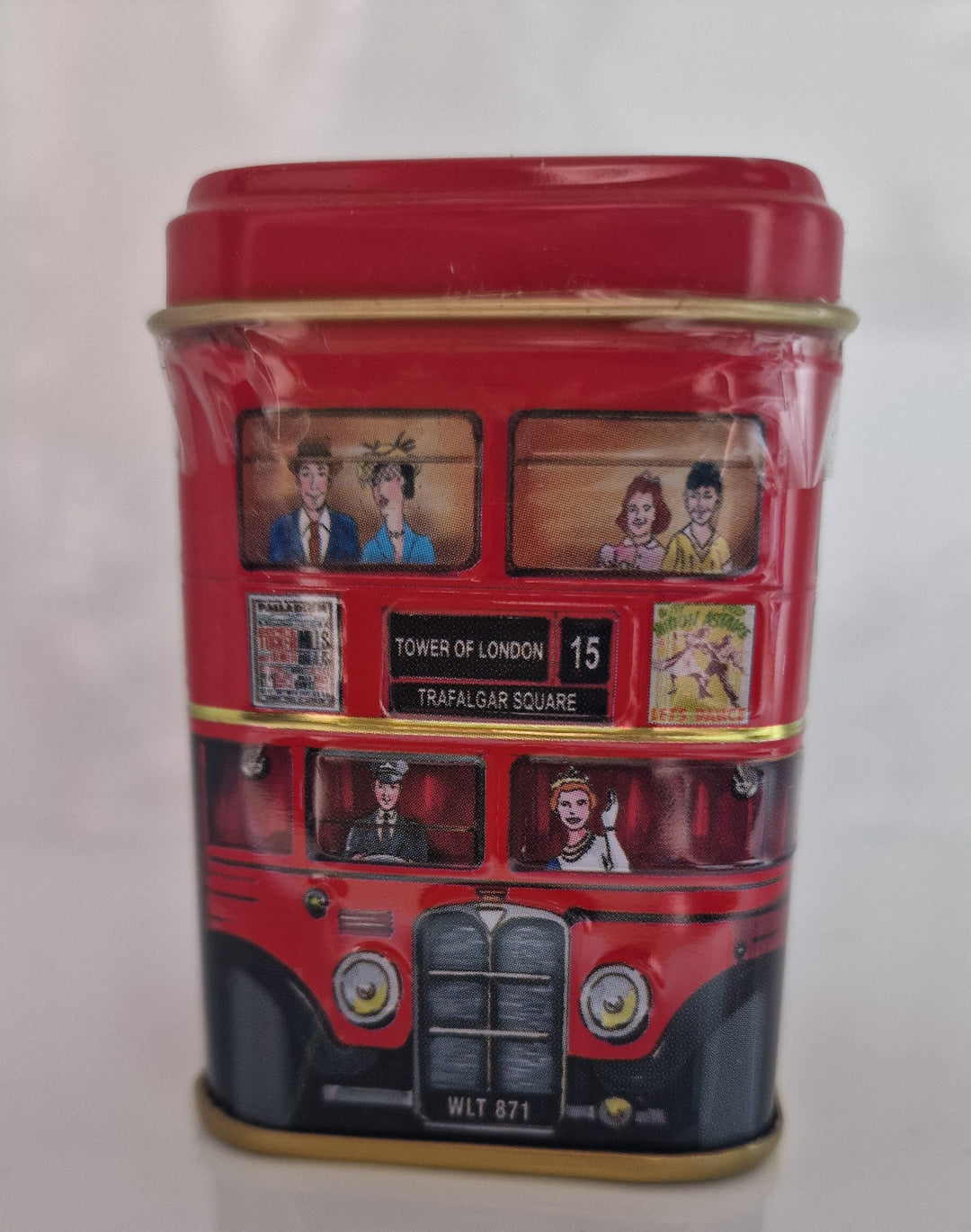 Mini-Teedose ,  "London Bus"