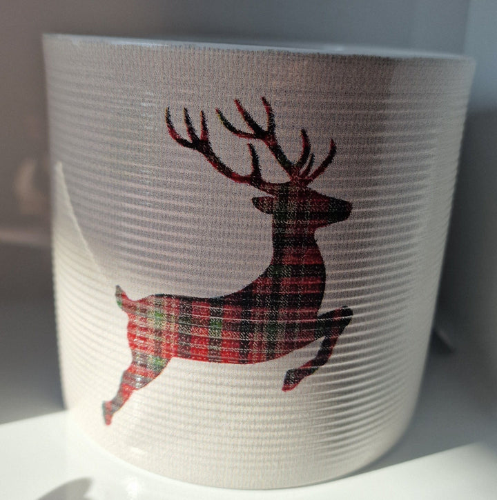 Keramik-Blumentopf "Highland Deer", ca. 20 cm