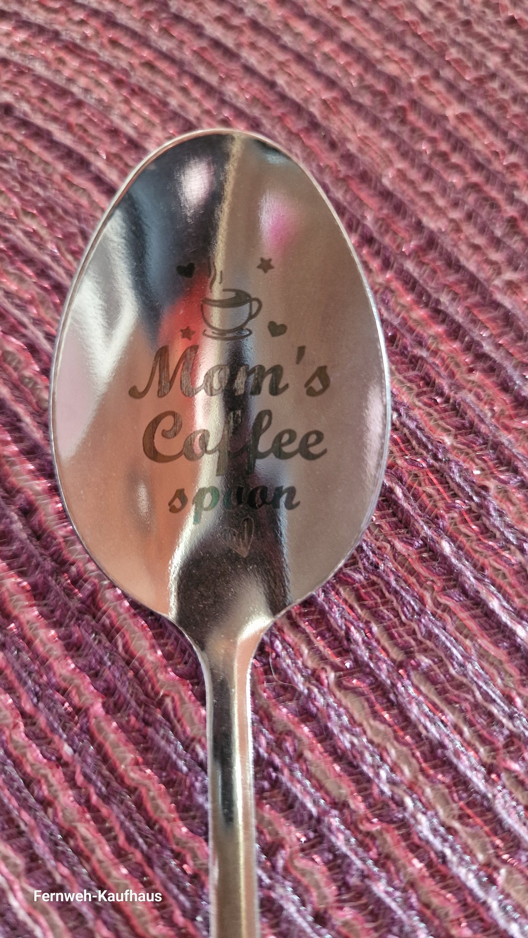 Löffel, "Mom's Coffee  Spoon" Edelstahl