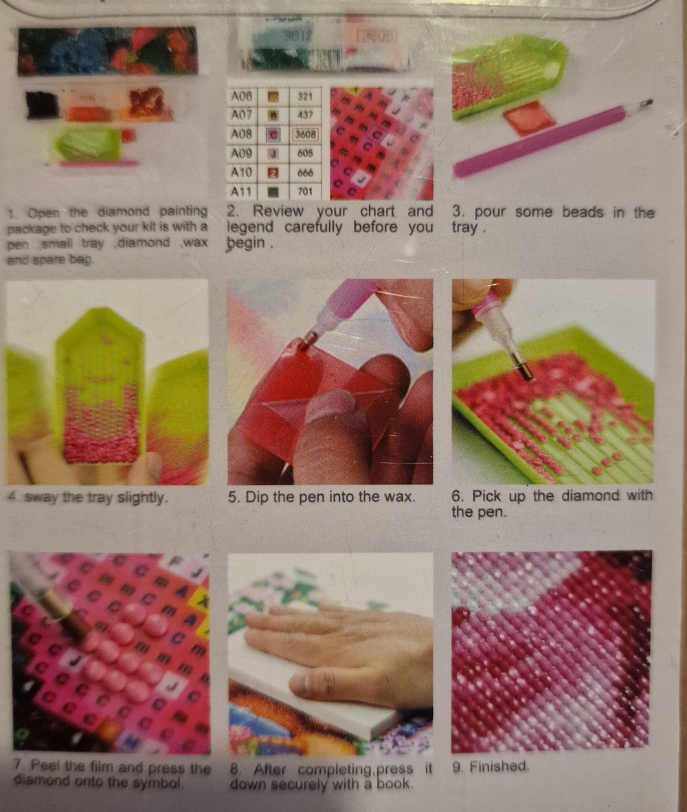 5D Diamond - Picture - Set "London Bus"