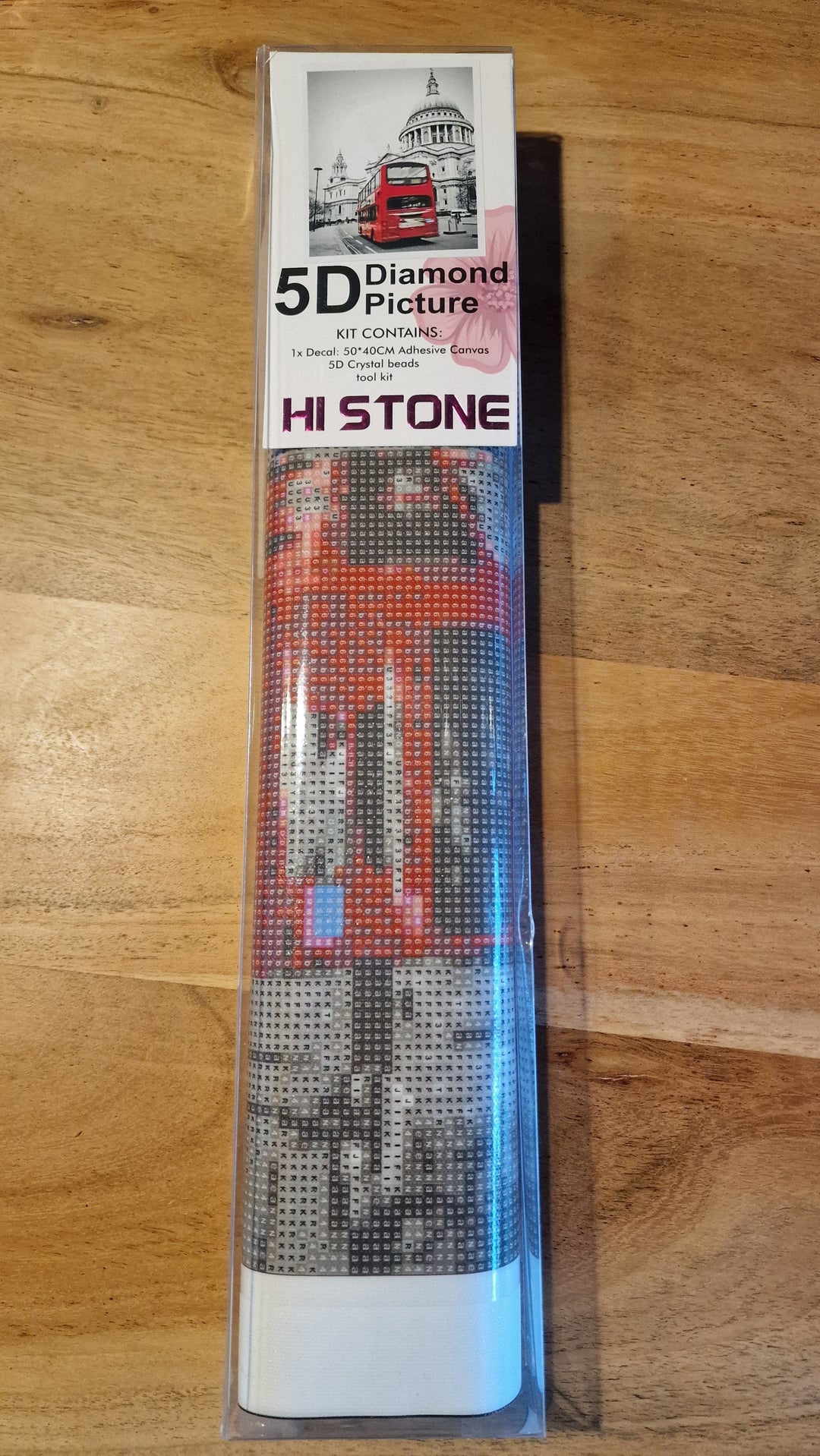 5D Diamond - Picture - Set "London Bus"