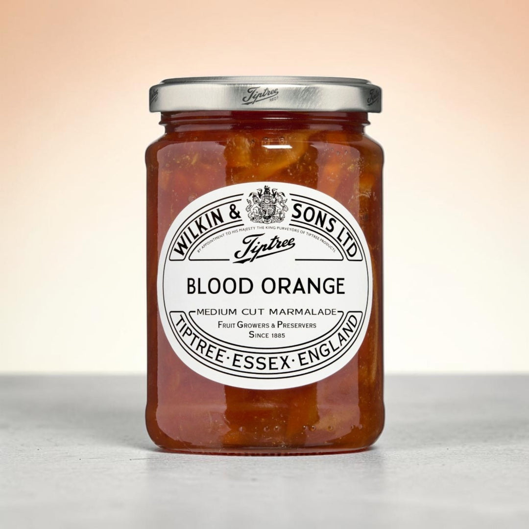 Blood Orange (Blutorange )  Marmelade, Tiptree, Wilkin and Sons, 340 gr Glas. KI- Info