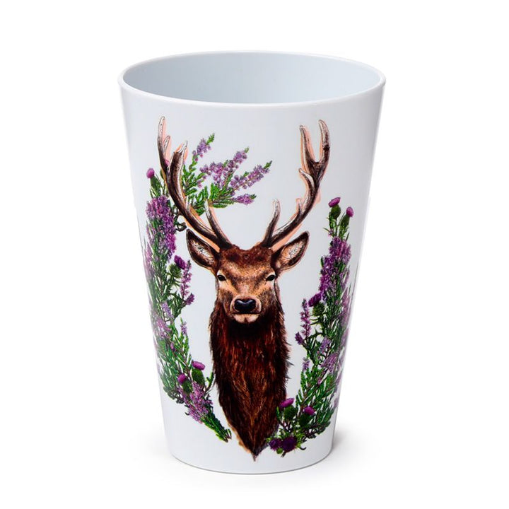 Wild Stag Platzhirsch Picknick Becher , Kunststoff 450 ml