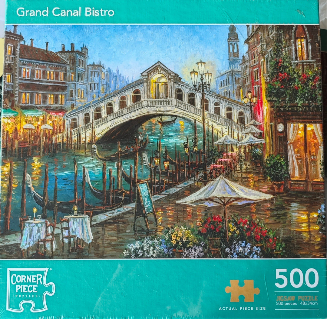 Puzzle "Grand Canal Bistro" , 500 Teile