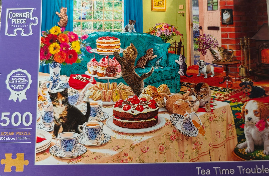 Puzzle "Tea Time Trouble" 500 Teile