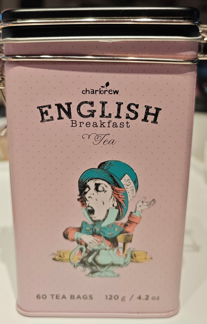 Englisch Breakfast Tee in hübscher Märchen-Schmuckdose,rosa