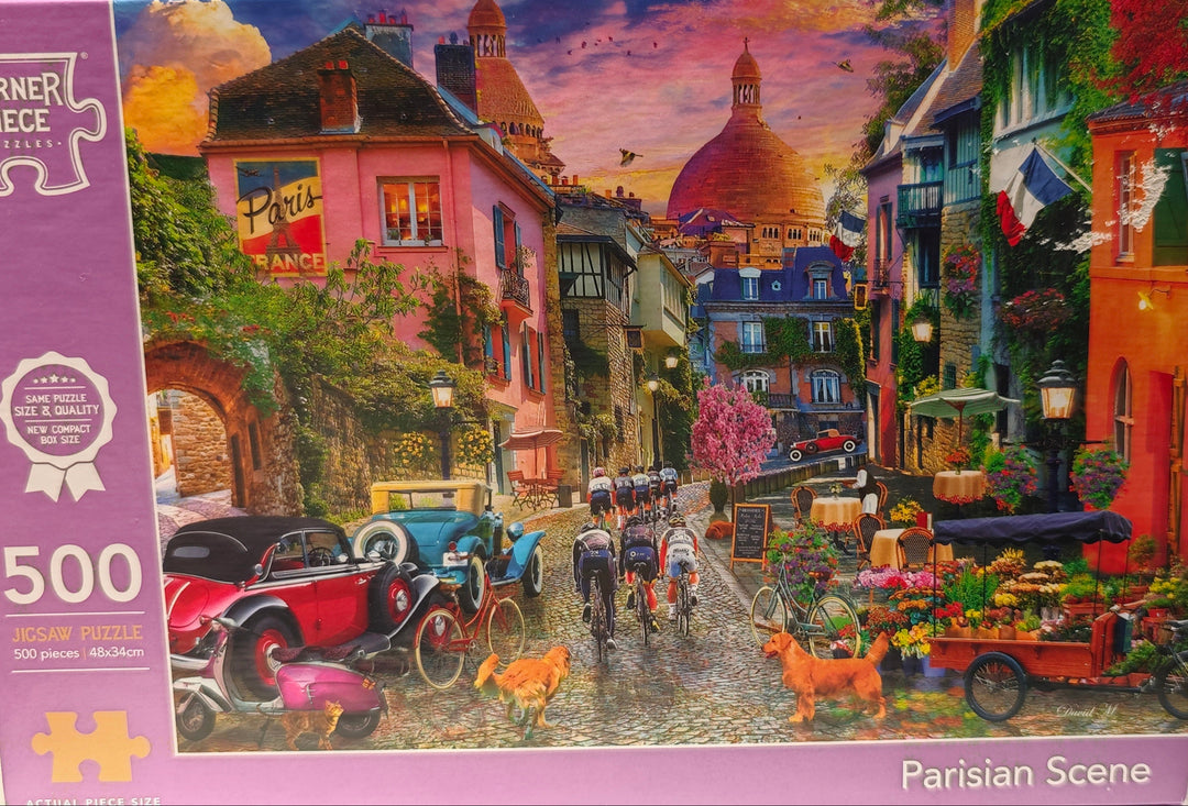 Puzzle "Parisian Scene" 500 Teile