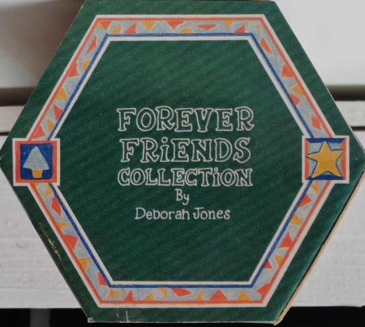 Bären Figur mit Brummkreisel, Forever Friends Collection  by Deborah Jones