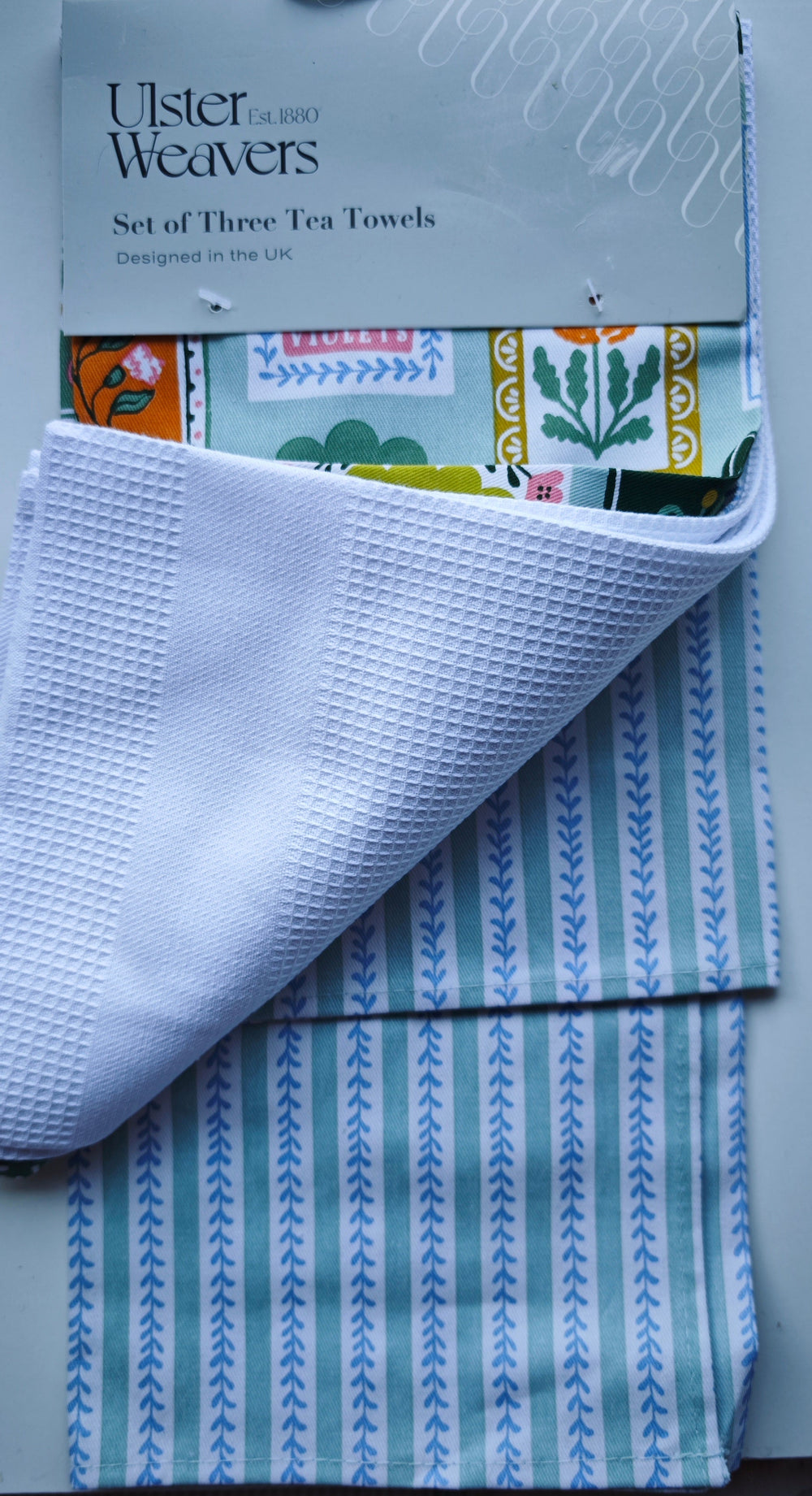 Ulster Weavers Geschirrtücher 3er Set  , mit Blumen Motiven
