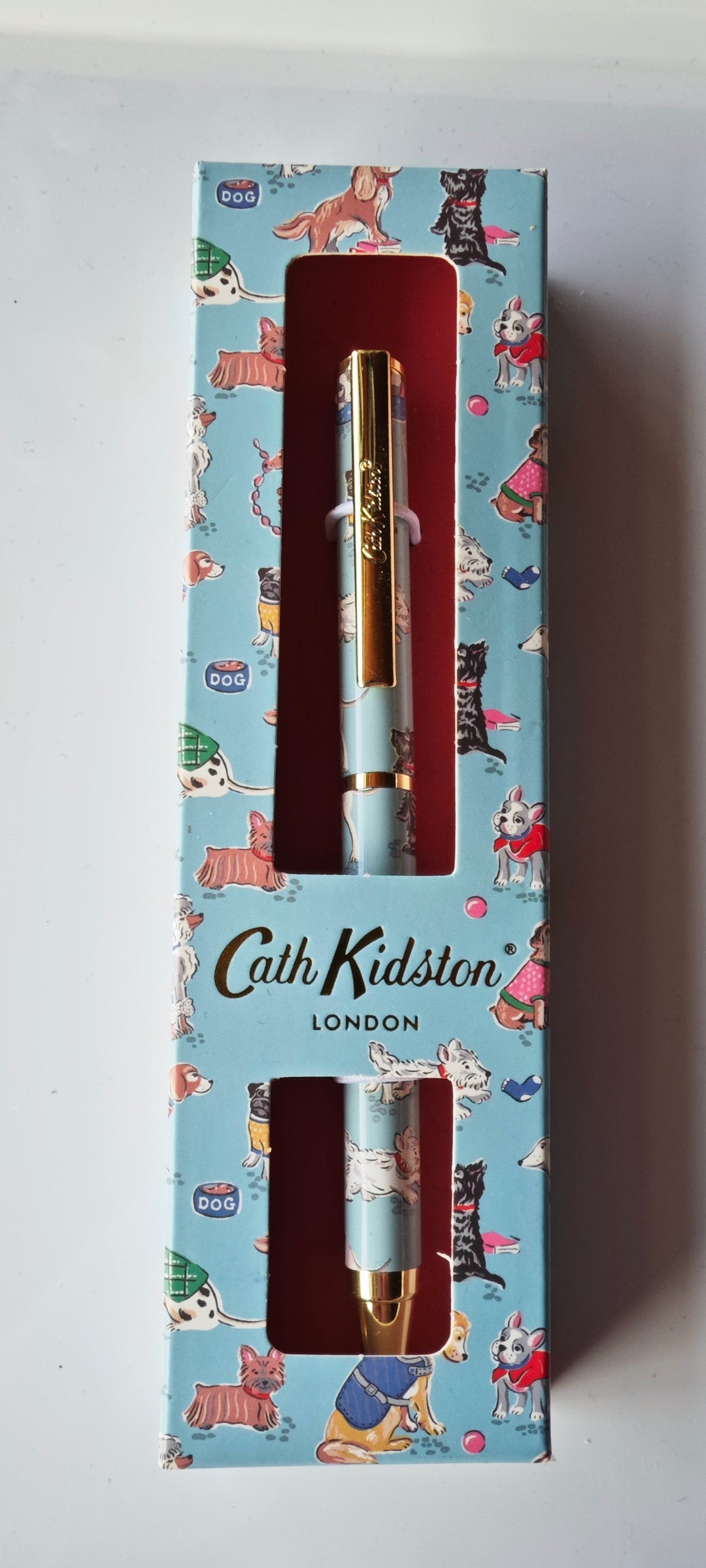 Kugelschreiber mit Blumenmuster von Cath Kidston,  mit Hunde Motiv